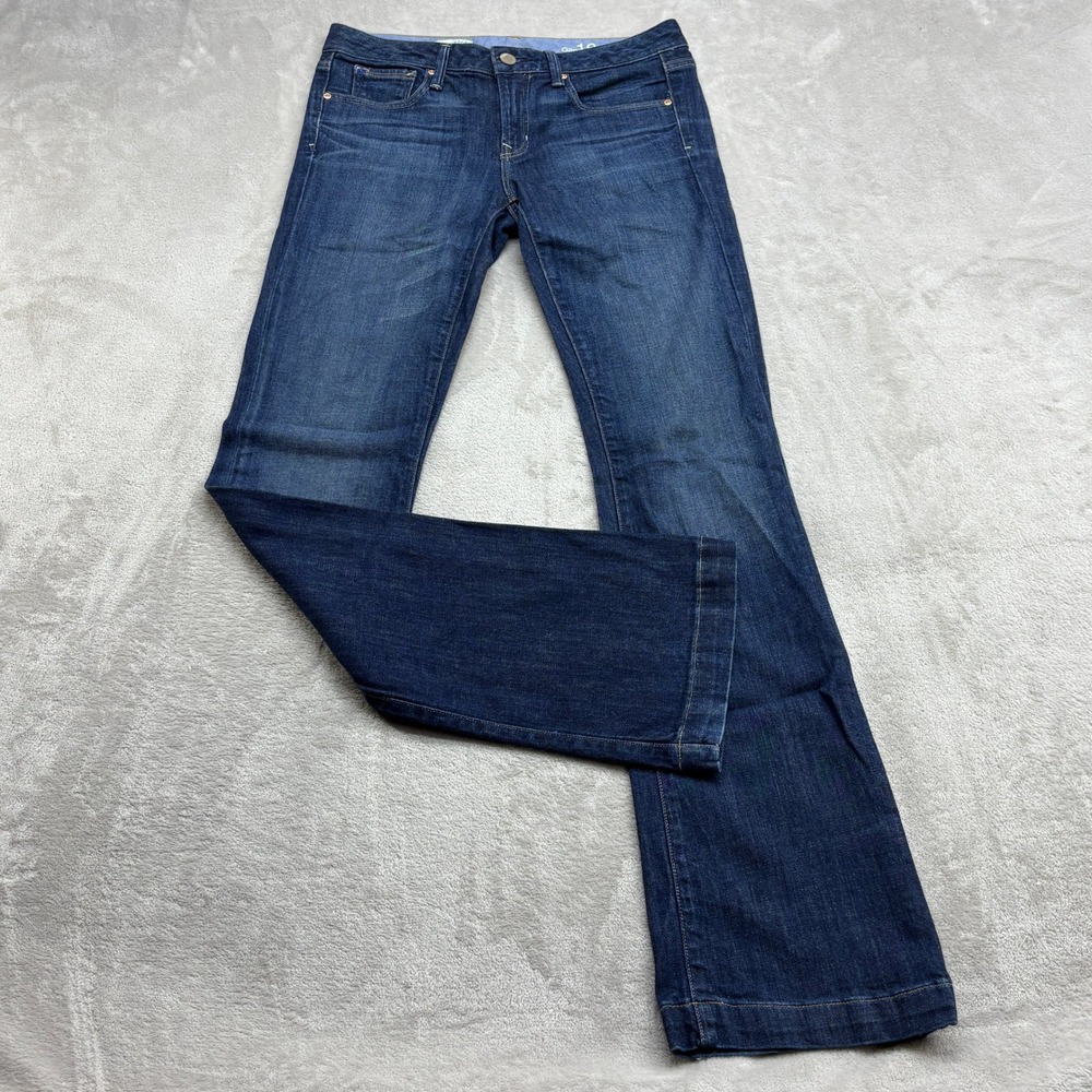 Gap Jeans Women 27/4L Blue Long Lean 1969 Med Wash Preppy Casual Everyday Denim
